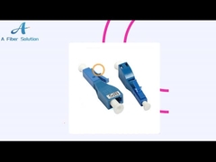 تضعیف کننده فیبر نوری Simplex SM 5dB LC UPC نوع نر به ماده