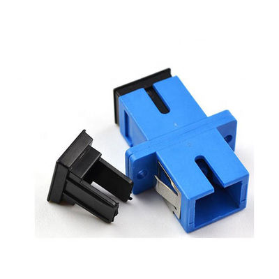 آداپتور فیبر نوری 2 پورت SM SX SC PC حالت تک Simplex برای سیستم FTTH