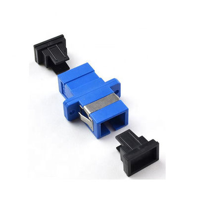آداپتور فیبر نوری 2 پورت SM SX SC PC حالت تک Simplex برای سیستم FTTH