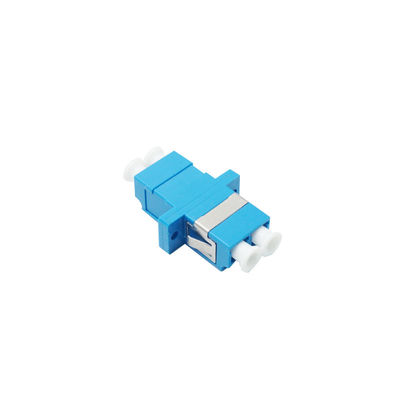آداپتور LC دوبلکس فیبر نوری FTTH با آستین برنزی فلنجی