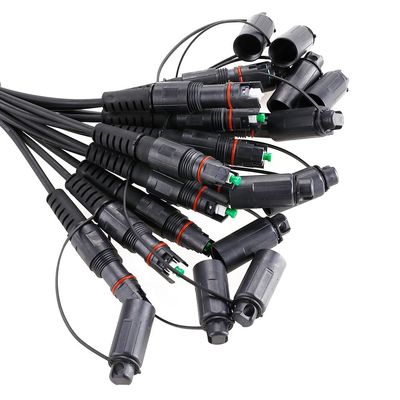 کابل راه حل FTTH تک لوله تک حالته OptiTap به SC APC نوع جامپر