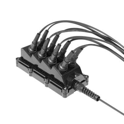 راه حل FTTH ضد آب IP68، پچ سیم فیبر نوری SC APC با کانکتور Optitap