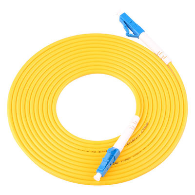FTTH سیمپلکس سیمپلکس سیمپلکس کابل فیبر 2.0 میلی متری LC UPC 3.0 میلی متری