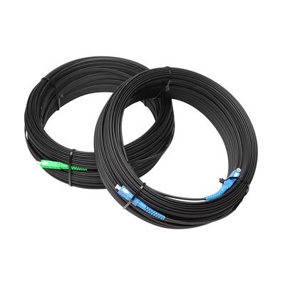 کابل Drop FTTH جامپر فضای باز، پچ سیم فیبر نوری G657A