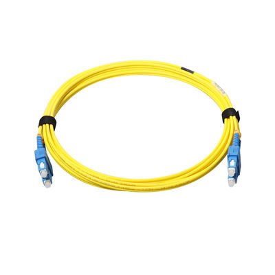 LC SC Duplex Fiber Jumper Patch Cord 1m با گواهینامه ISO9001