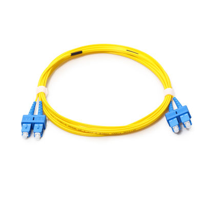 LC SC Duplex Fiber Jumper Patch Cord 1m با گواهینامه ISO9001