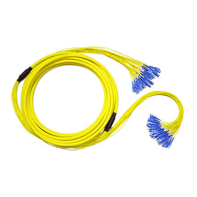 SC LC Pre Terminated Cable Cable حالت تک 9/125 Type