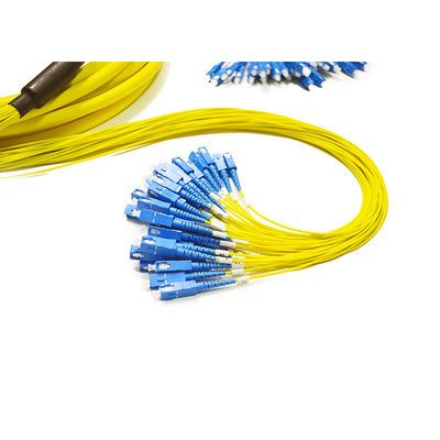 SC LC Pre Terminated Cable Cable حالت تک 9/125 Type