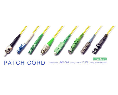 کابل فیبر سفارشی پچ سیم SC LC ST FC MTRJ SMA Simplex Duplex