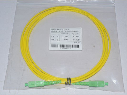 کابل فیبر سفارشی پچ سیم SC LC ST FC MTRJ SMA Simplex Duplex