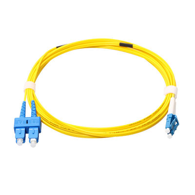کابل فیبر نوری تک حالته 9/125 Duplex ST LC FC SC - SC UPC