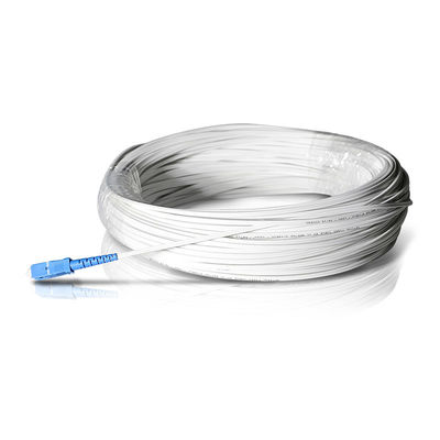 SC UPC SC APC Cable Fiber Patch Cord , Jumper FTTH Outdoor Drop Cable G657A