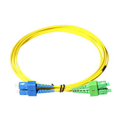 3 متری SC APC Patch Cord حالت تک Simplex 9/125 Armored