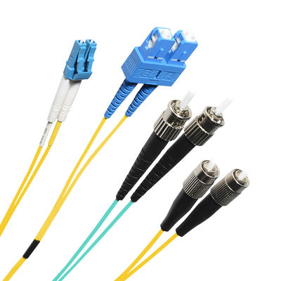 کابل فیبر FTTH وصله سیم UPC APC با اتصال MTRJ MU DIN