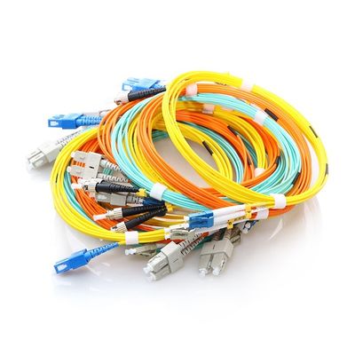 SC APC - وصله سیم کابل فیبر SC APC حالت تک G657A 9/125 Simplex Duplex