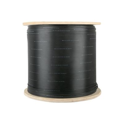 1 2 4 هسته فیبر نوری داخلی/خارجی تخت FTTH دراپ کابل