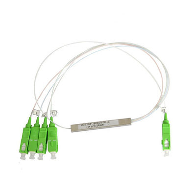 مینی لوله فولادی نوع 1 * 4 شکاف PLC با اتصال SC APC UPC