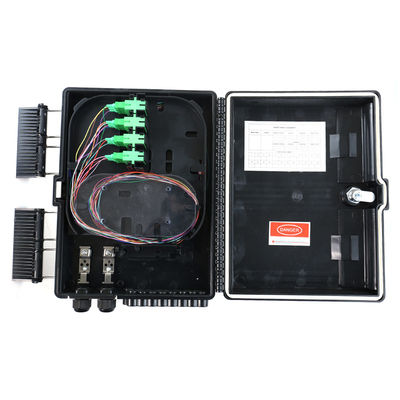 جعبه ترمینال فیبر نوری IP65، جعبه کابل قطره FTTH رنگ مشکی