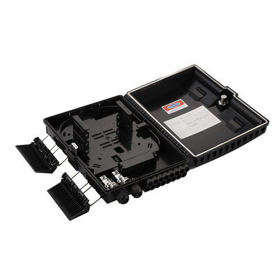 جعبه ترمینال فیبر نوری IP65، جعبه کابل قطره FTTH رنگ مشکی