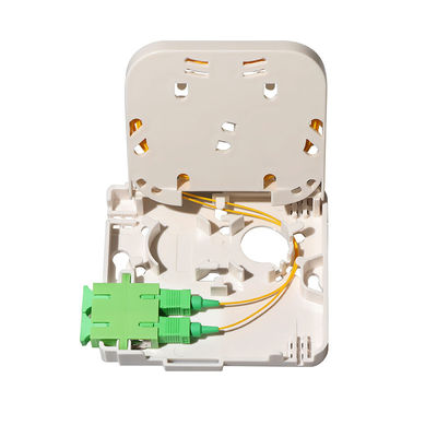جعبه ترمینال فیبر نوری FTTH 1 درگاه Mini SC برای پانل سوکت دیواری