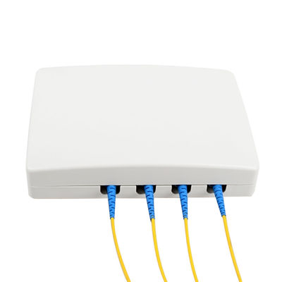 جعبه توزیع فیبر نوری OEM ODM، جعبه پایان FTTH 4 هسته