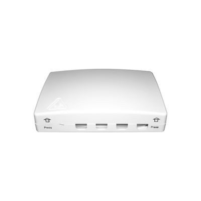جعبه توزیع فیبر نوری OEM ODM، جعبه پایان FTTH 4 هسته