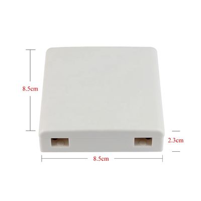 جعبه ترمینال فیبر نوری 2 هسته ای 86 نوع برای شبکه FTTH FTTB FTTX