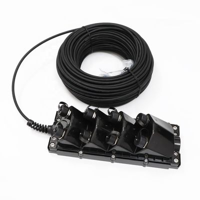 جعبه اتصال فیبر نوری IP68 MST، جعبه پایانه توزیع FTTH با آداپتور ODVA PTLC ODC