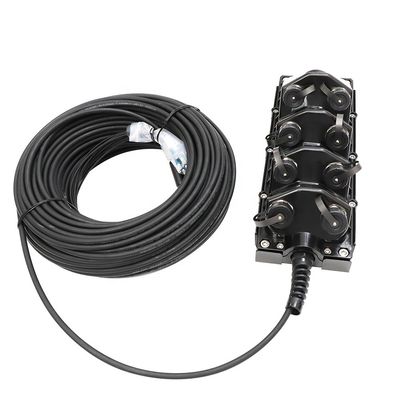 جعبه اتصال فیبر نوری IP68 MST، جعبه پایانه توزیع FTTH با آداپتور ODVA PTLC ODC