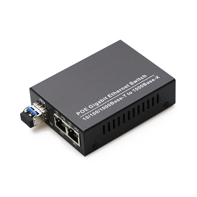 تبدیل رسانه فیبر اترنت SFP LC 20 کیلومتر برای شبکه FTTH FTTB FTTX