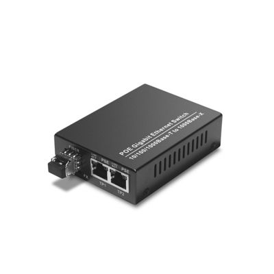 تبدیل رسانه فیبر نوری SFP به RJ45 حالت تک Simplex Duplex 10M 100M