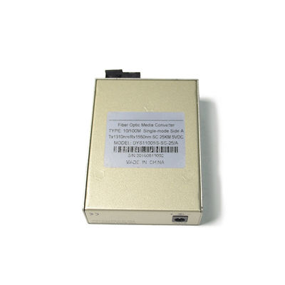 مبدل رسانه ای فیبر نوری گیگابیتی سریع SFP LC SC 100M 1000M