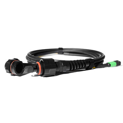 سفارشی سازی شده MPO LC Breakout Cable Fanout 8 Core برای مرکز داده