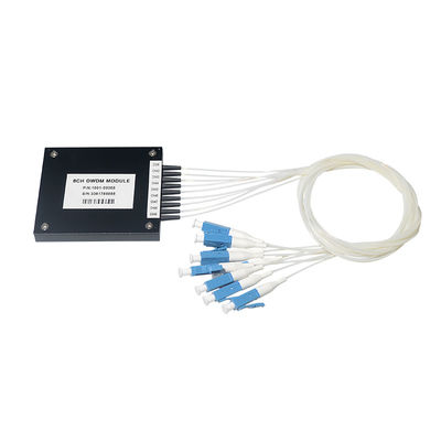 مالتی پلکسر فیلتر 1260 ~ 1620 نانومتر 1x2 DWDM CWDM برای سیستم های افزودن/افتاده WDM