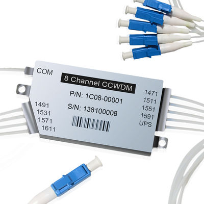 سفارشی سازی شده WDM Wavelength Division Multiplexing CCWDM 8CH+ Mux Demux