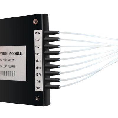 ماژول Optical 8 Channel Cwdm Mux Demux 0.9mm فاصله کانال 20nm