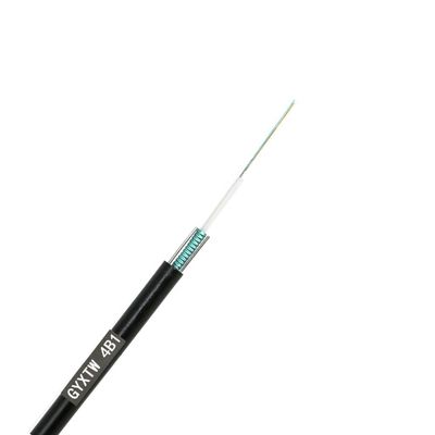کابل فیبر نوری زرهی g652d gyxtw تک حالته خود ساپورت فضای باز 1 کیلومتر قیمت با دو پیام رسان فولادی