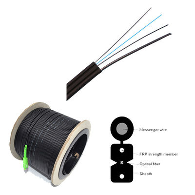 انواع کابل های ارتباطی کابل فیبر نوری FTTH 4 هسته ای Loose Tube