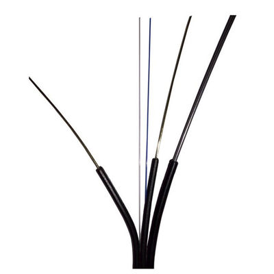 کابل قطره FTTH فضای باز سفارشی G657A1 G657A2 نوع سیاه رنگ