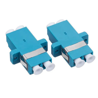 آداپتور فیبر نوری تک مدل دوبلکس با رنگ سرخابی PC FLANGE