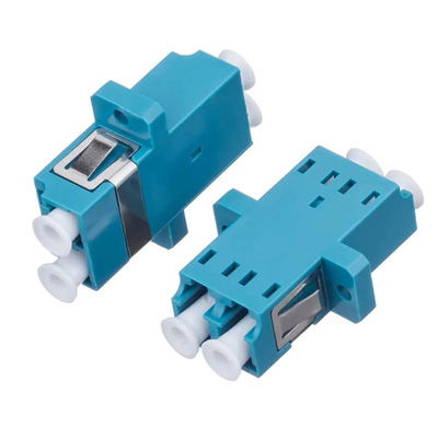آداپتور فیبر نوری تک مدل دوبلکس با رنگ سرخابی PC FLANGE