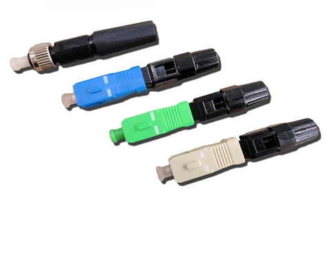 اتصال فیبر نوری سریع SC APC ضد آب برای تجهیزات مخابراتی FTTH