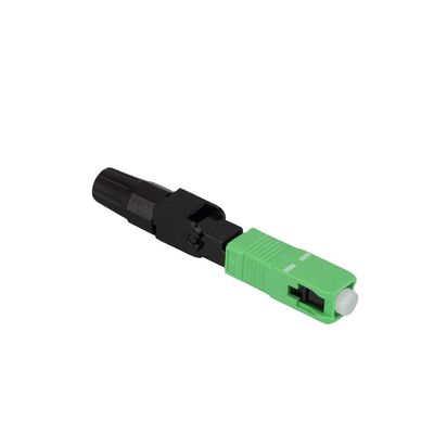 FTTH Network SC APC Fast Connector for Drop Cable OEM را نصب کنید
