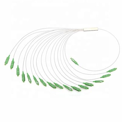 شکاف نوری فیبر PLC 1x4، شکاف لوله فولادی میکرو SC APC