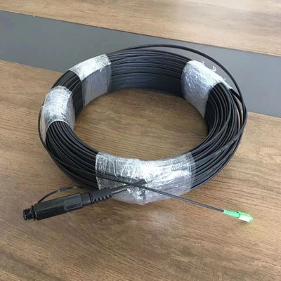 راه حل سفارشی FTTH، کابل قطره فیبر برای مدفون مستقیم هوایی