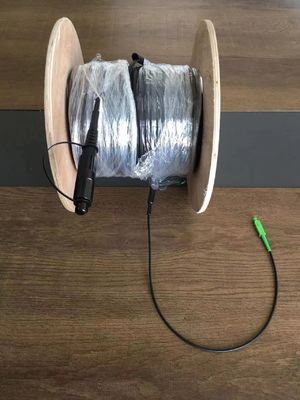 راه حل سفارشی FTTH، کابل قطره فیبر برای مدفون مستقیم هوایی