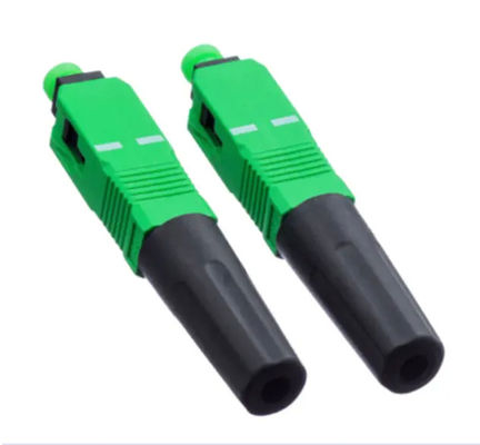 FTTH Network SC APC Fast Connector for Drop Cable OEM را نصب کنید