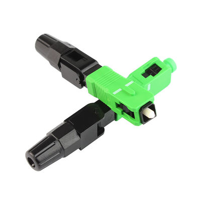 FTTH Network SC APC Fast Connector for Drop Cable OEM را نصب کنید