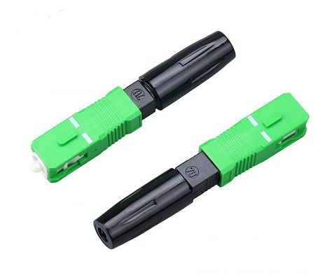 FTTH Network SC APC Fast Connector for Drop Cable OEM را نصب کنید