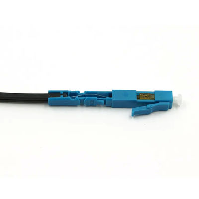 کانکتور فیبر نوری رنگ آبی، کانکتور سریع LC UPC برای دوربین مداربسته دوربین مدار بسته FTTH
